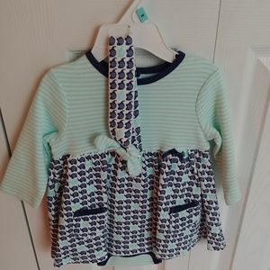 Cute baby dress with matching headband